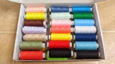 42 Spools Sewing Thread Kit for 250 Yards per Spool 10500 Yards Total