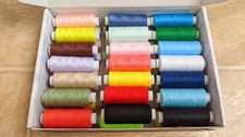 42 Spools Sewing Thread Kit for 250 Yards per Spool 10500 Yards Total