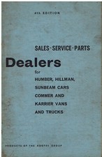 Sunbeam Alpine Series V Tiger 260 Original 1966 Sales Service Agents Booklet Sunbeam Alpine Series V Tiger 260 Original 1966 Sales Service Agents Booklet