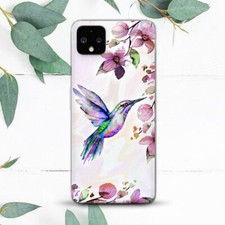 Rainbow Tropical Hummingbird Case For Google Pixel 2 3 3a 4 4a 5 6 7 8 XL