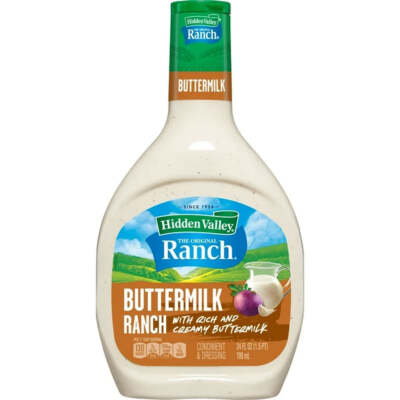 Hidden Valley Ranch Buttermilk Dressing & Dipping Sauce, Gluten Free Salad Dr...