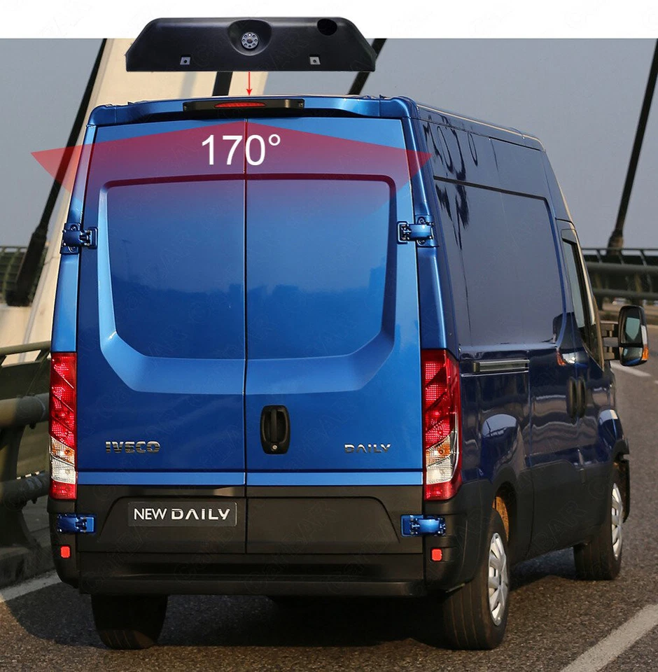 Rear View Camera with 7 Monitor Iveco Daily 6 Transporter Brake Light Camera 15-21 - Image 2 of 4