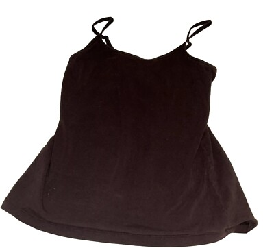 #ad #ad Steve Women’s Brown Small Tank Top $19.50