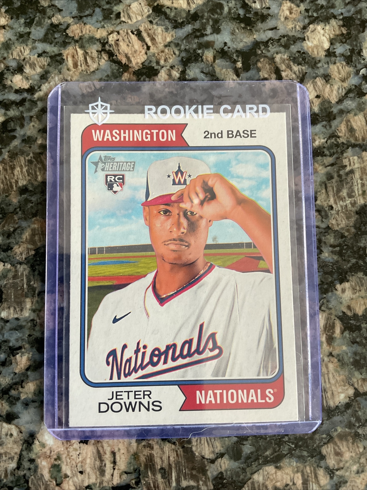 2023 Topps Heritage - #84 Jeter Downs (RC)