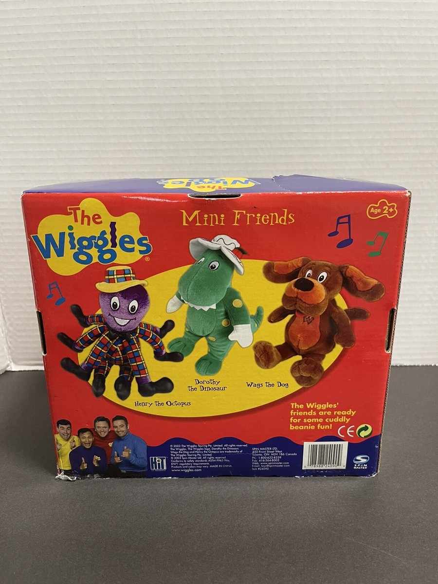 The Wiggles Mini Friends Henry Octopus Dorothy Dinosaur Wags Dog