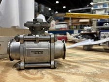 TOP LINE TOP-FLOW TF4 3/4 BALL VALVE CF8M 1000 WOG - USED