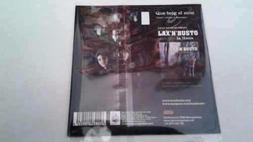 LAX 'N' BUSTO "QUE BOIG LE MONDE" CD SINGLE 1 PISTE - Picture 2 of 2