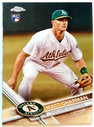 Matt Chapman 2017 Topps Chrome RC #HMT-53 - Toronto Blue Jays