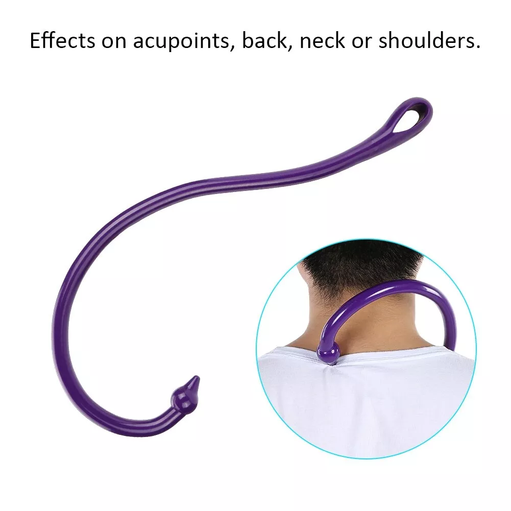 Back Hook Massager Neck Self Muscle Pressure Stick Body Trigger Point  Massage KL