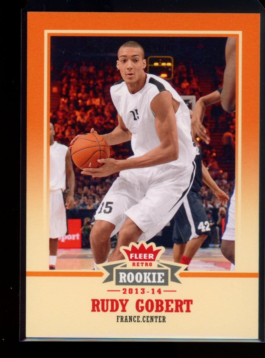 2013-14 Fleer Retro #55 Rudy Gobert
