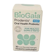 Pastillas BioGaia Prodentis 30 cada una - sabor a menta - para encías y dientes caducidad 27/02