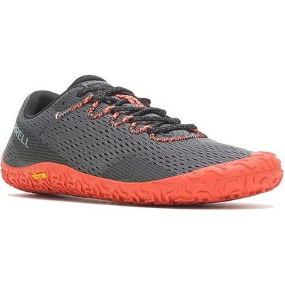 Merrell Barefoot Vapor Glove 6 orange grau Herren Schnürschuh Vibram Trailrunning