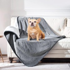 Waterproof Dog Blanket Bed Cover for Bed Couch Sofa, Liquid Pee Proof Pet Bla...