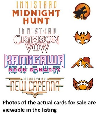 MTG Magic the Gathering Innistrad MID/VOW, Kamigawa, Capenna Mix Buy 3+ Save 10%