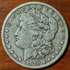 1879-S Morgan Silver Dollar-Fine
