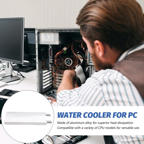 Cooler CPU Distributo Calore Della Blocco Raffreddamento Ad Acqua in Alluminio - Afbeelding 7 van 12