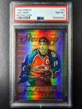 1995 Finest REFRACTOR #15 JOE SAKIC PSA 8 🔥 RARE SSP HOF
