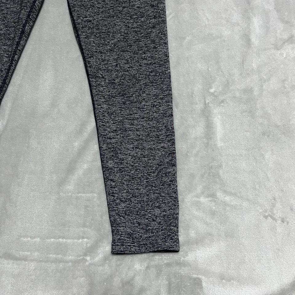 Leggings capri jaspeados negros para mujer Tuff Athletics talla M entrenamiento atlético Foto 2 de 4