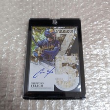 2026 topps 75th anniversary Christian Yelich die cut