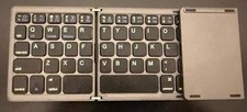 Foldable Bluetooth Keyboard w/ Touchpad Portable Wireless Compact Travel Works 