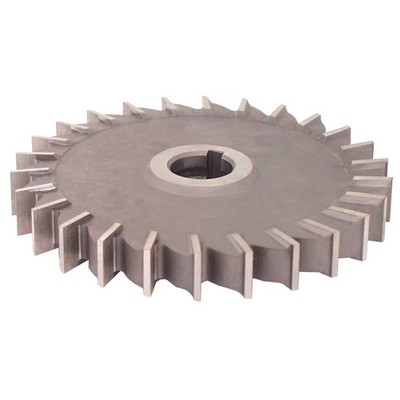 Dolfa 6'' x 13/16'' x 1'' HSS Side Milling Cutter - Straight Teeth