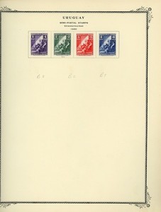 URUGUAY Scott Specialty Album Page Lot #30 - SEE SCAN - $$$