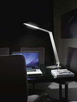 LED Tischleuchte Aluminium Schwenkbar H:48 Cm 3000/4000/5000 K Tischlampe BüRo