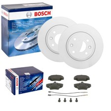 BOSCH BREMSSCHEIBEN 259mm + BELÄGE VORNE passend für Renault Twingo 1 2 Dacia