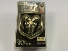 Reese 86066 Licensed LED Hitch Cover, Lighted, For Dodge Ram