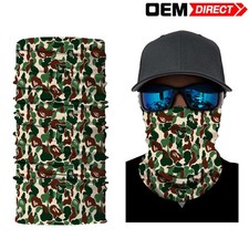 A Clearance Sale! Printing Versatile Skull Clown Animal Neck Gaiter Face Mask