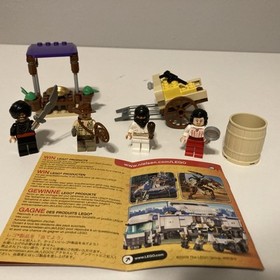 LEGO 7195   INDIANA JONES - Ambush in Cairo 100% Complete Retired 2010 NO BOX