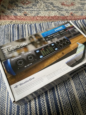 NEW* PreSonus Studio 68c USB-C Audio Interface / Without Cables