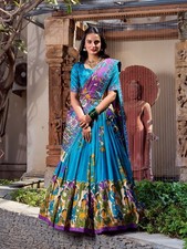 New Kalamkari Designer Lehenga Choli Indian Dress Wedding Lehenga Party Wear