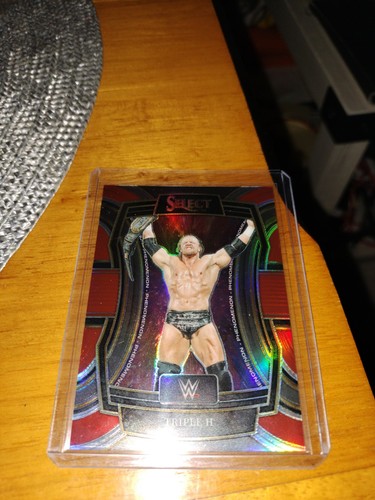 2024 Panini Select WWE #8 Triple H Phenomenon Red Prizm 79/99 SP - Picture 2 of 3
