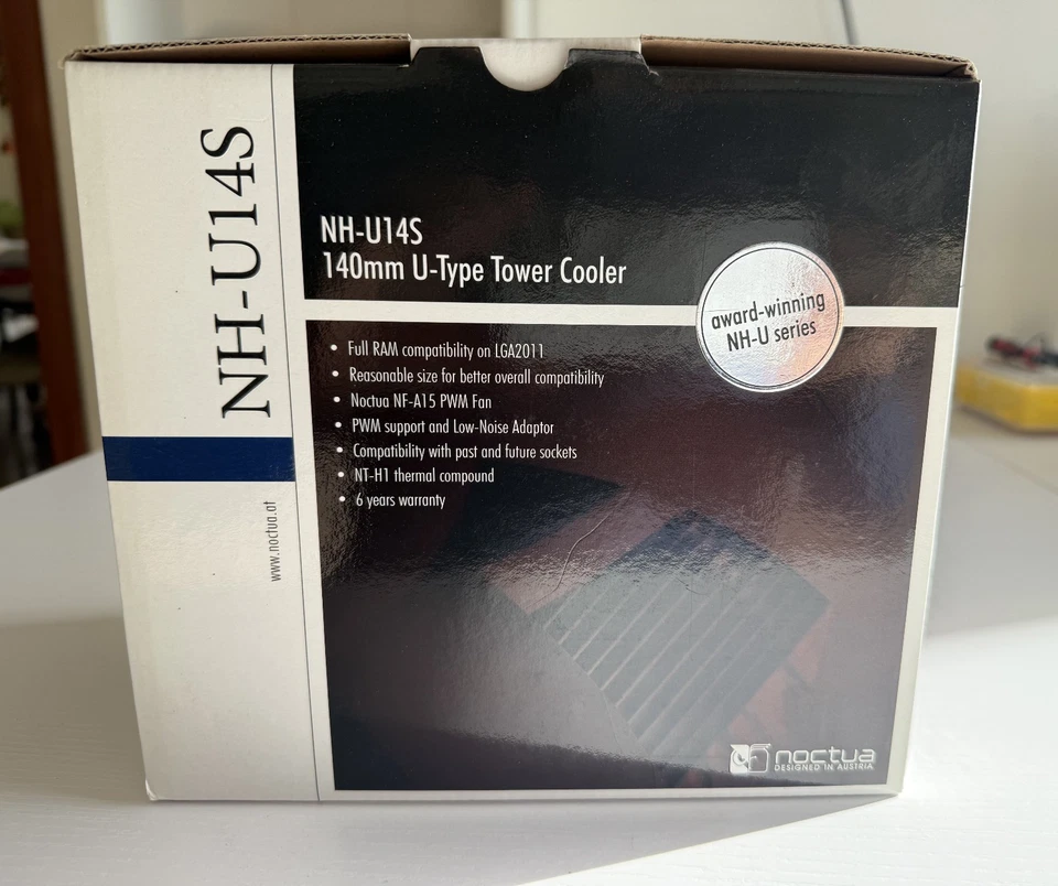 Noctua NH-U14S CPU Cooler 140mm Socket 115X(0/1/5/6) 2011-0/3 AM2+/3+ FM1/2+ - Immagine 3 di 4