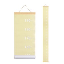 Growth Chart, Morandi Colors Hanging Wall Rul...