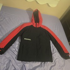 rossignol ski jacket Ride Free 12 Youth Black Red 225 Read