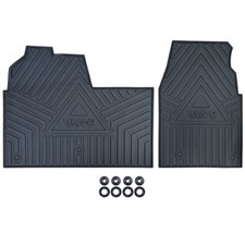 Auto Gummi Fußmatten Schwarz Premium Set für Ford Tourneo Transit Custom ab 2023