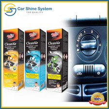 Car Air Con Cleaner AC Conditioning Clean Bomb Spray Kills Bacteria Black 150ml