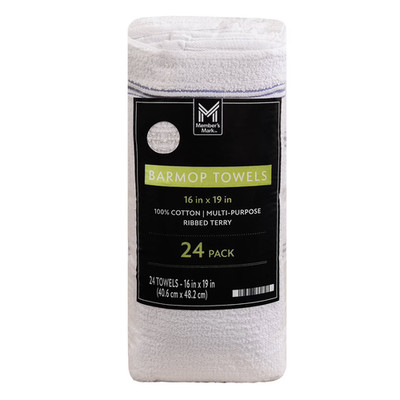 Member's Mark Bar Mop Towels, [16'' x 19'' (24 ct.)]