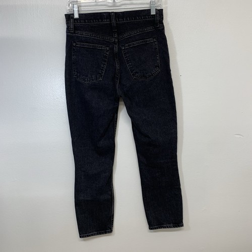 Abercrombie & Fitch Jeans Woman Black The Skinny High Rise 26/2S Casual Retro - Picture 4 of 9
