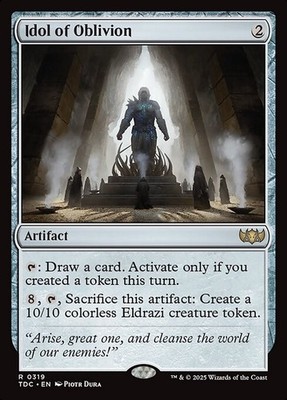 *MtG: IDOL OF OBLIVION - Commander Tarkir: Dragonstorm Rare - magicman*