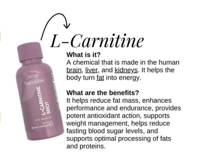 Farmasi Nutriplus L-Carnitine Shot With Green Tea Weight Loss