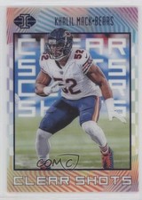 2019 Panini Illusions Clear Shots Blue 116/299 Khalil Mack #CS-KM ni4