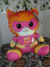 DISNEY JR. Large Super Kitties- Ginny Plush New W/Tags Weighted