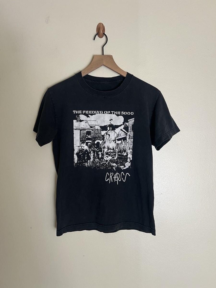 Vintage 90s Crass Feeding Of The 5000 Punk Band Sex Pistols T