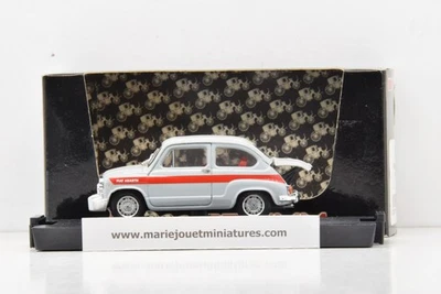 FIAT ABARTH 850 TC CORSA 1966 GREY/RED BRUMM 1/43 NEUVE EN BOITE - Photo 1/4
