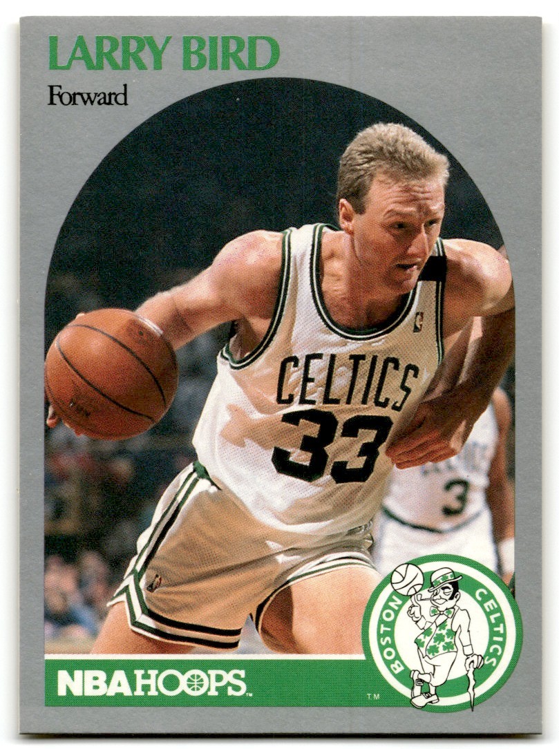 1990-91 Hoops Larry Bird Boston Celtics #39