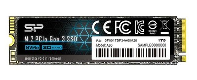 Silicon Power P34A60, 1000 GB, M.2, 2200 MB/s