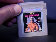 WCW The Main Event Nintendo Game Boy World Championship Wrestling Tested Working